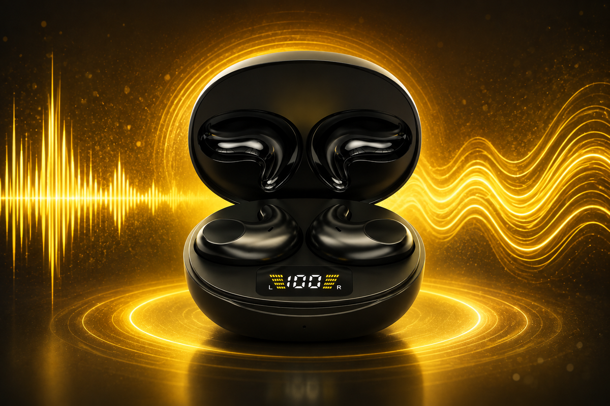Cuffie per sonno DreamWave™ di aimDreams, dispositivi audio compatte e morbidi per il relax e il sonno tranquillo